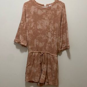 Short sleeve romper